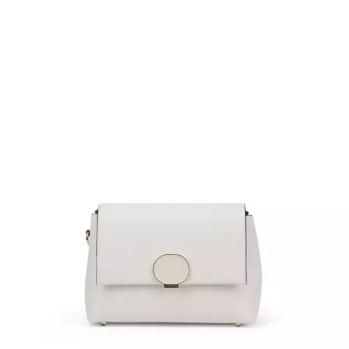 Cromia Дамска бяла чанта Magnifica