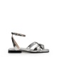 Fabi Дамски сребърни сандали - изглед 1