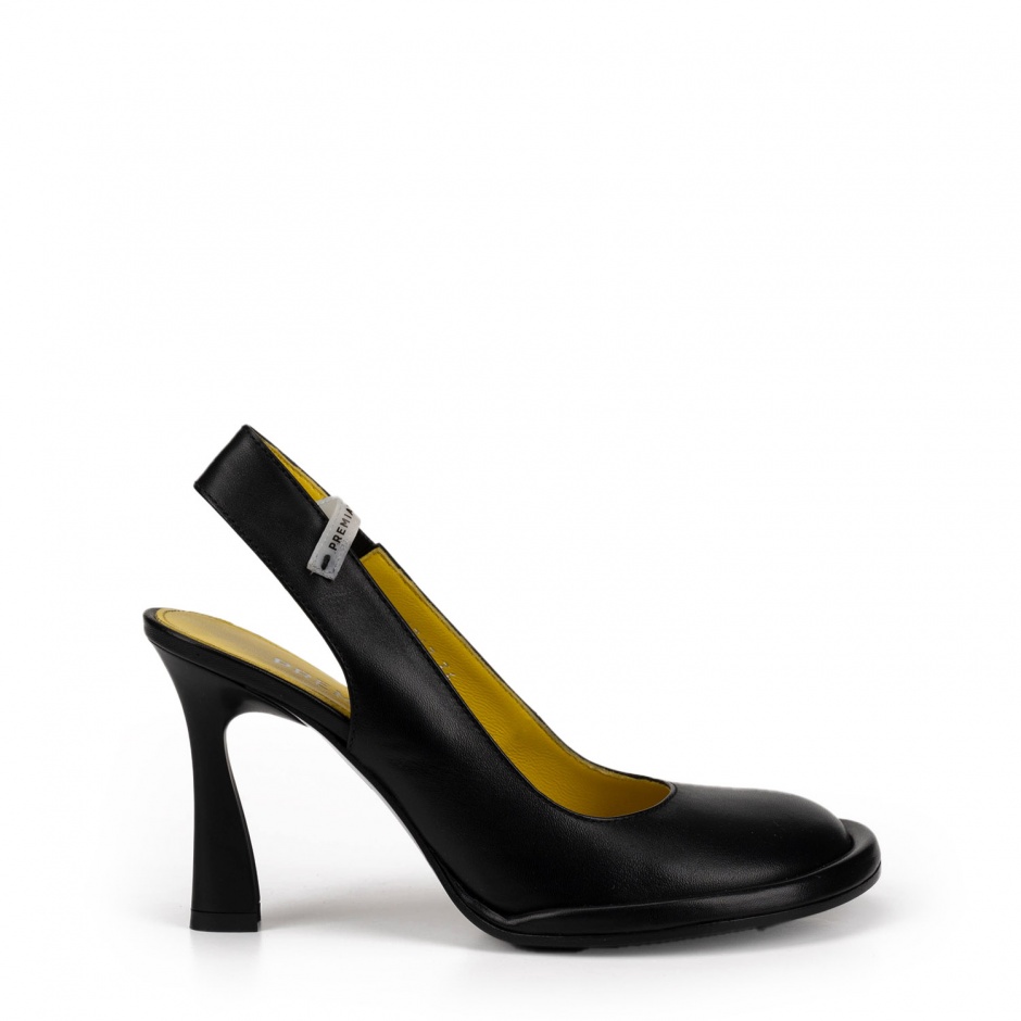Premiata Дамски черни обувки с ток - изглед 1