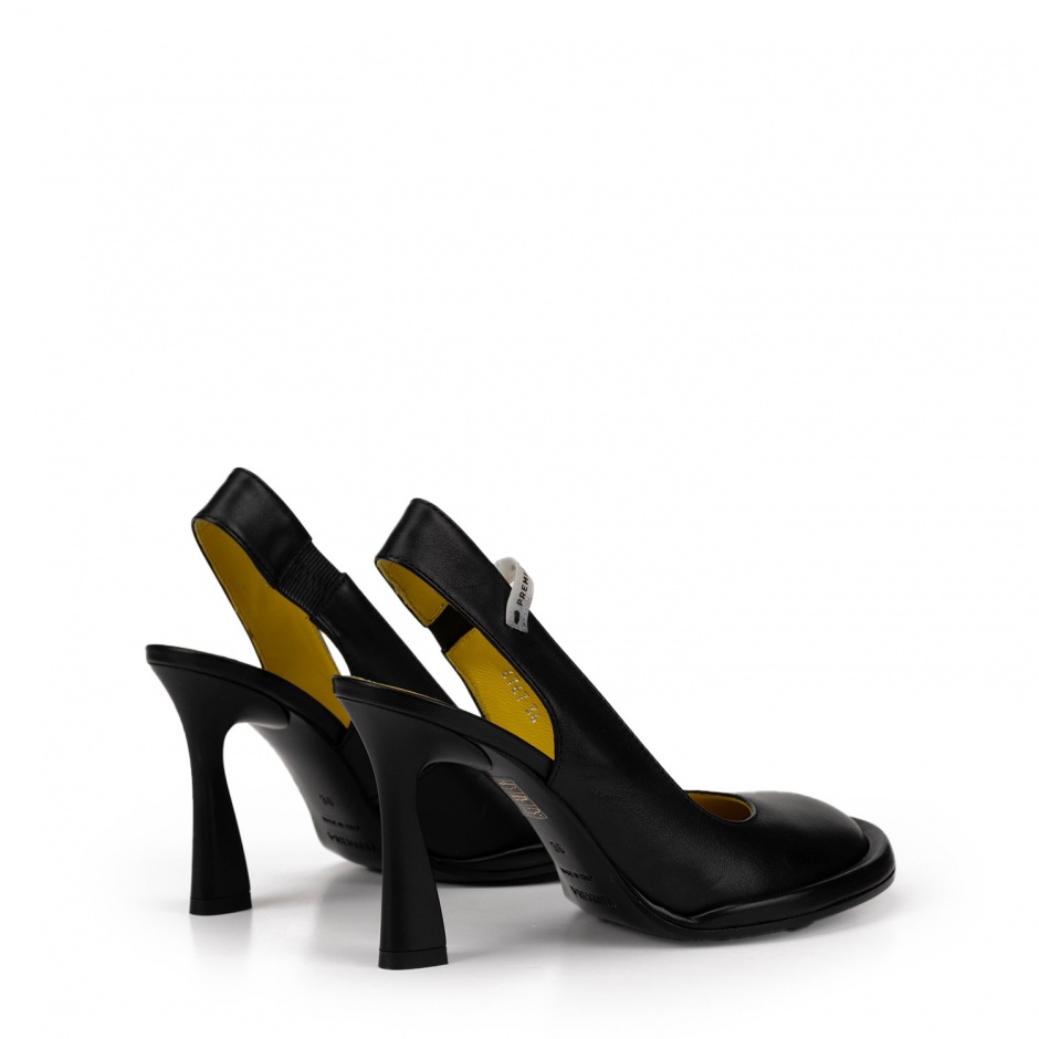 Premiata Дамски черни обувки с ток - изглед 3