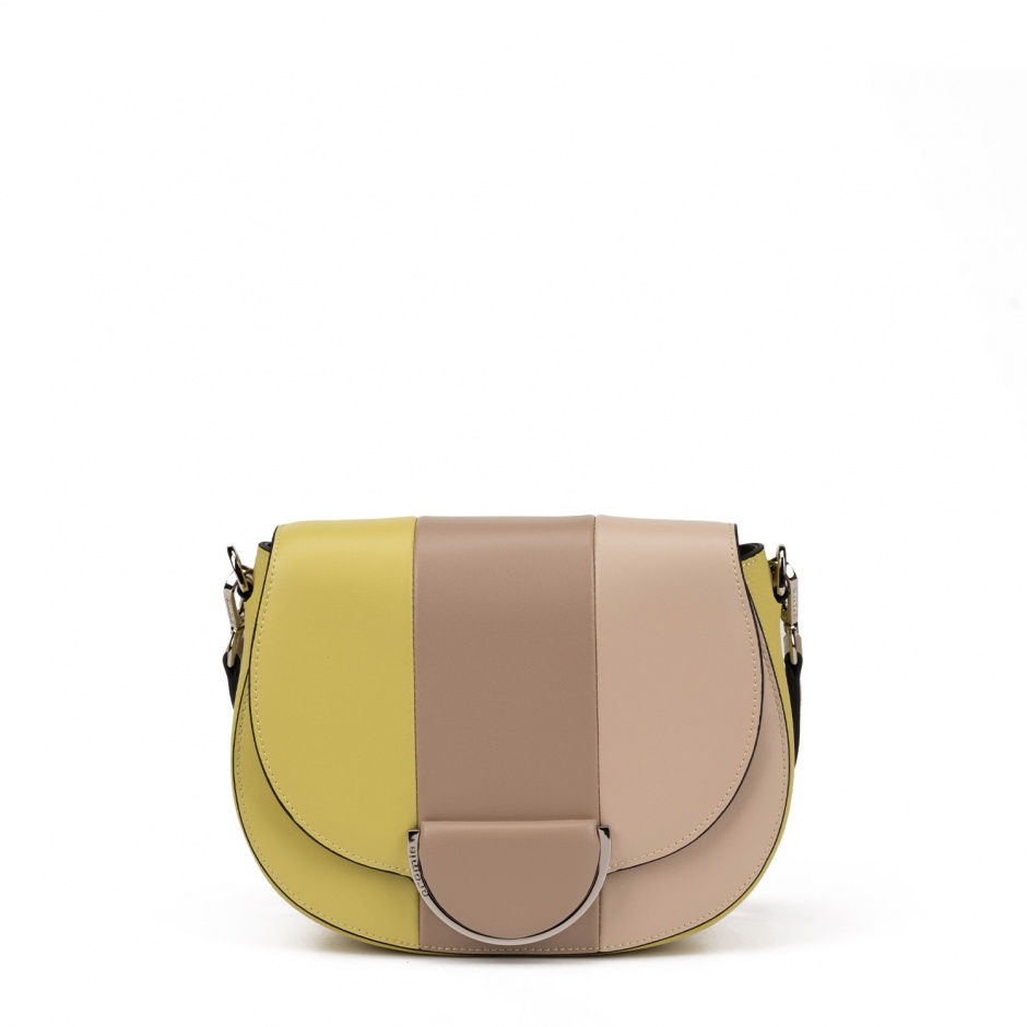 Cromia Дамска три цветна чанта - изглед 3