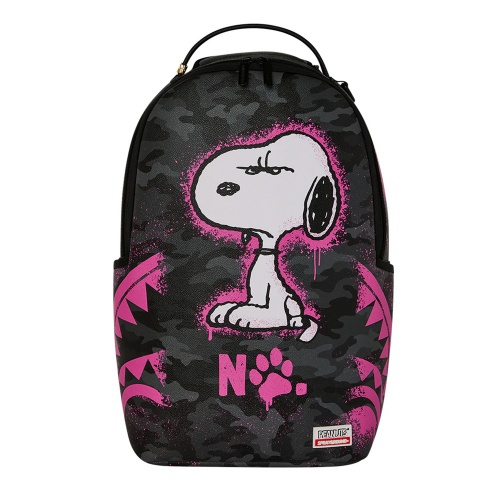 SPRAYGROUND Раница PEANUTS SNOOPY PINK STENCIL DLXSV