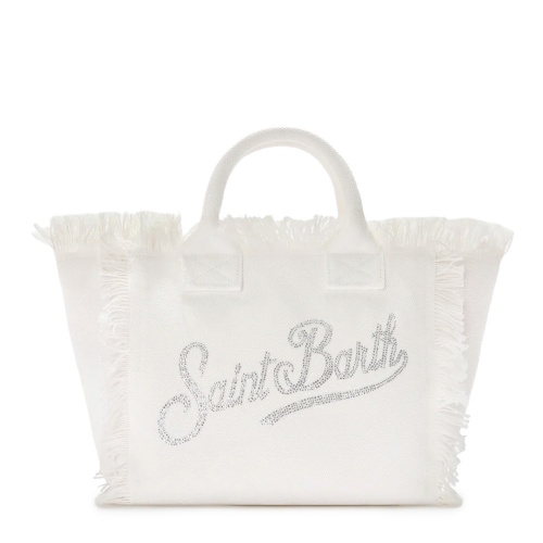 SAINT BARTH Дамска бяла чанта Colette