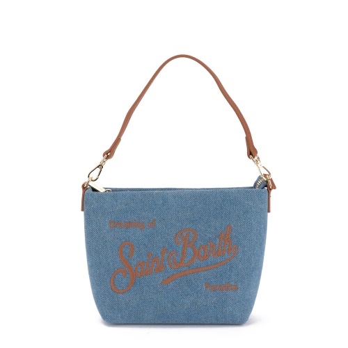 SAINT BARTH Дамска чанта деним Aline bag