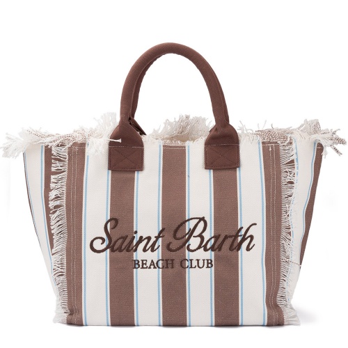 SAINT BARTH Дамска чанта с райе Vanity - Pepina SAINT BARTH Дамска чанта с райе Vanity
