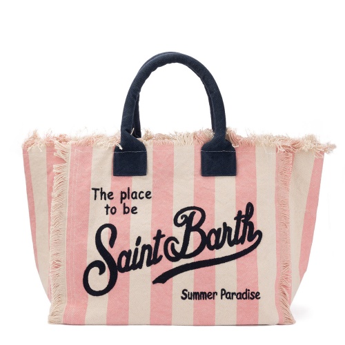 SAINT BARTH Дамска чанта с райе Vanity - Pepina SAINT BARTH Дамска чанта с райе Vanity