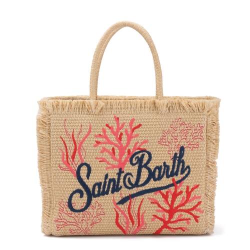 SAINT BARTH Дамска чанта с корали Vanity - Pepina SAINT BARTH Дамска чанта с корали Vanity