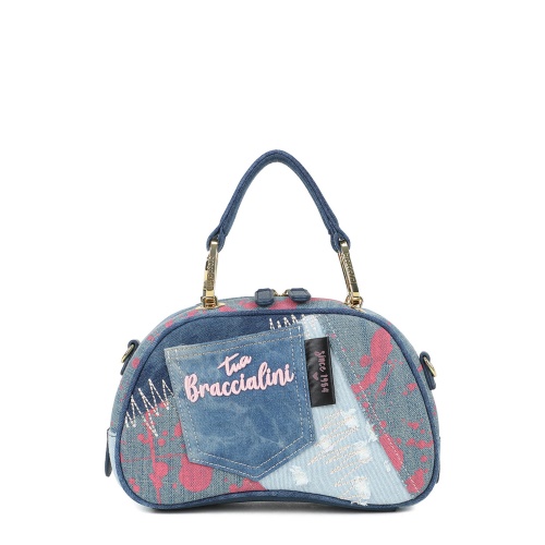 BRACCIALINI Дамска чанта деним Candy Jeans