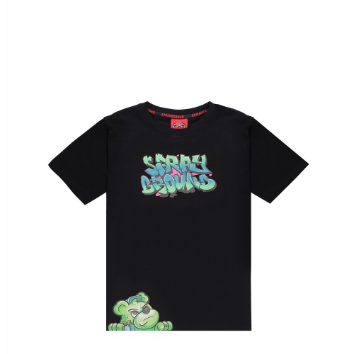 SPRAYGROUND Детска черна тениска