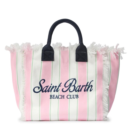 SAINT BARTH Дамска чанта с райе Vanity - Pepina SAINT BARTH Дамска чанта с райе Vanity