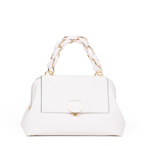 Cromia Дамска бяла чанта