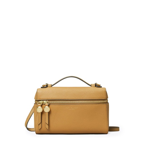 TORY BURCH Дамска бежова чанта Slim Romy