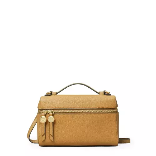 TORY BURCH Дамска бежова чанта Slim Romy