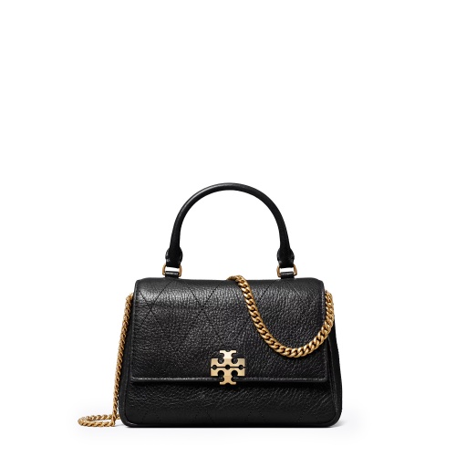 TORY BURCH Дамска черна чанта Mini Charlie