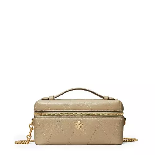 TORY BURCH Дамска бежова чанта Charlie