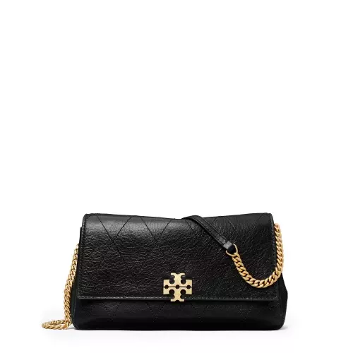 TORY BURCH Дамска чарна чанта Charlie