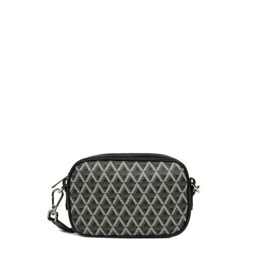 LANCASTER Дамска черна чанта Crossbody