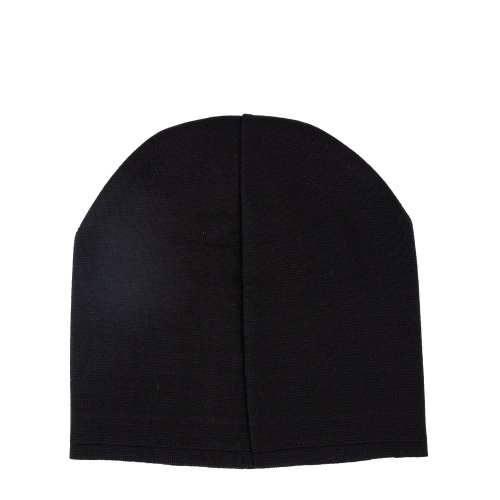 MOSCHINO Дамска черна плетена шапка
