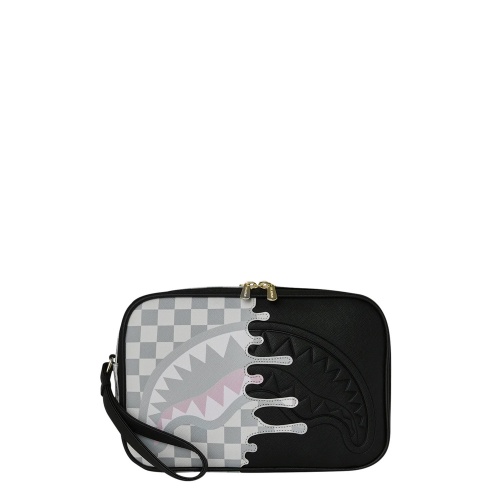SPRAYGROUND Несесер CREAM CHECK SIDE DRIP