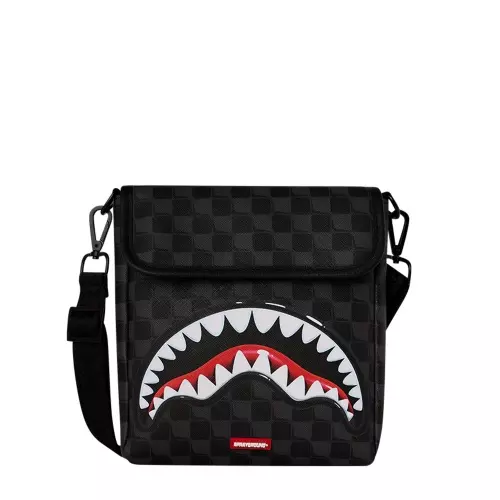 SPRAYGROUND Чанта за рамо SHARKS IN PARIS BALLOON BLACK - Pepina SPRAYGROUND Чанта за рамо SHARKS IN PARIS BALLOON BLACK