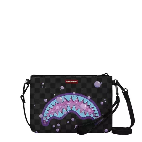 SPRAYGROUND Чанта през рамо PURPLE SLIME SHARK - Pepina SPRAYGROUND Чанта през рамо PURPLE SLIME SHARK