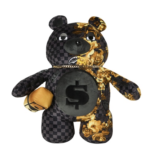 SPRAYGROUND Раница GOLD FLORAL REMIX MONEYBEAR