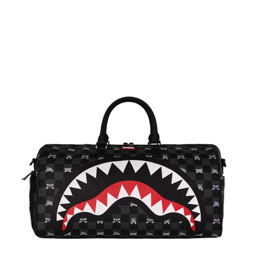 SPRAYGROUND Сак GRAY PEEKING CHARACTER