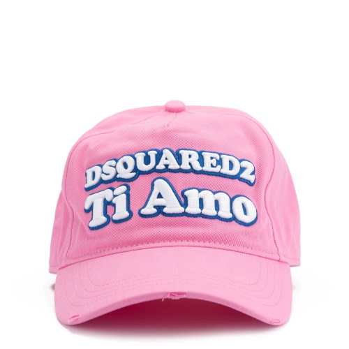 Dsquared2 Бейзболна розова шапка