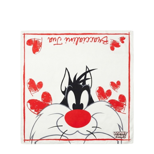 BRACCIALINI Дамски цветен шал Looney Tunes