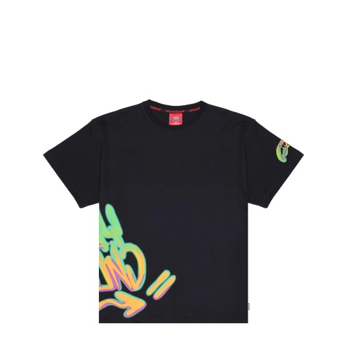 SPRAYGROUND Мъжка черна тениска с графити