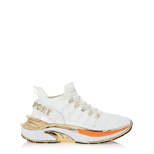 PLEIN SPORT Дамски бели маратонки RUNNER CHROME SURFER