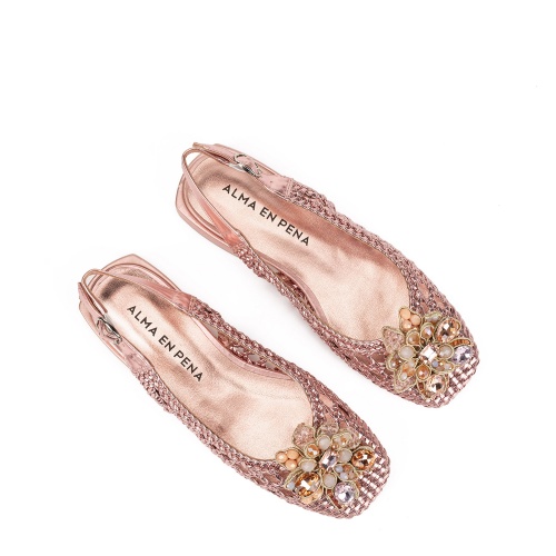 Alma En Pena Дамски розови обувки