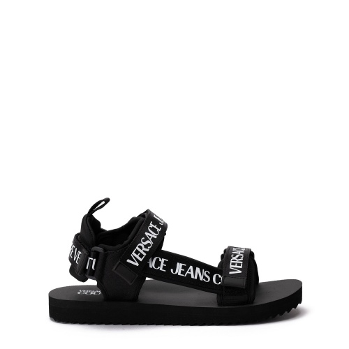 VERSACE JEANS Мъжки черни сандали