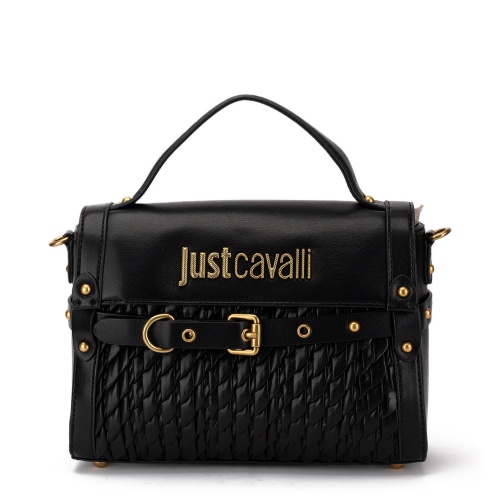 JUST CAVALLI Дамска черна чанта
