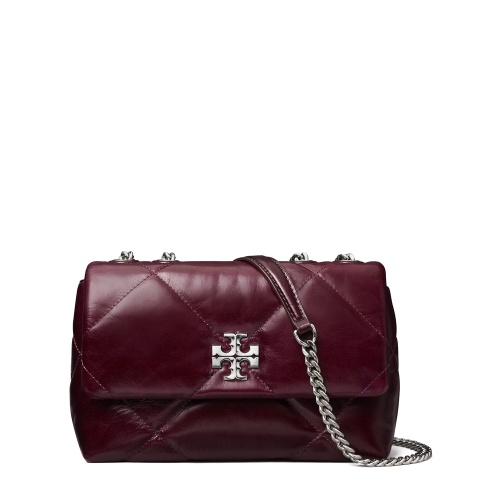 TORY BURCH Дамска чанта бордо Kira Diamond