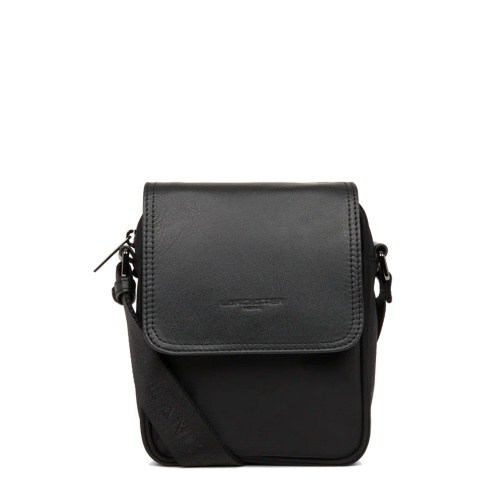 LANCASTER Мъжка черна чанта Basic Sport Men's - Pepina LANCASTER Мъжка черна чанта Basic Sport Men's