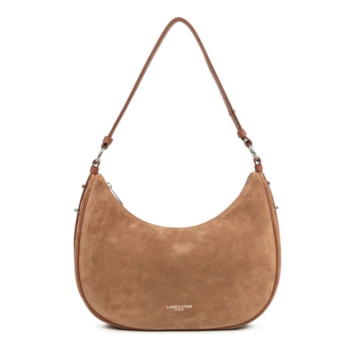 LANCASTER Дамска кафява чанта Suede