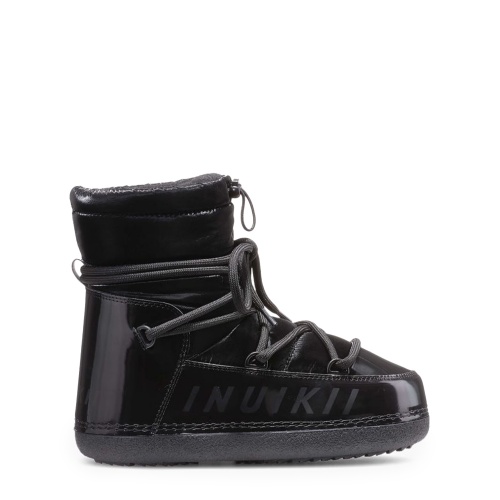 INUIKII Дамски черни апрески Mountain Metallic
