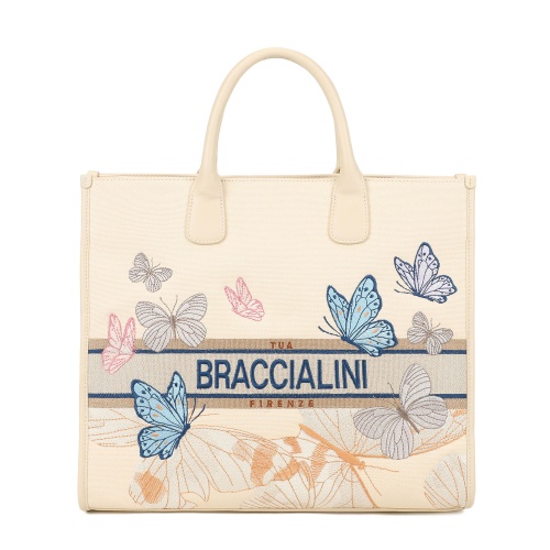 BRACCIALINI Дамска чанта с бродерия Jacquard