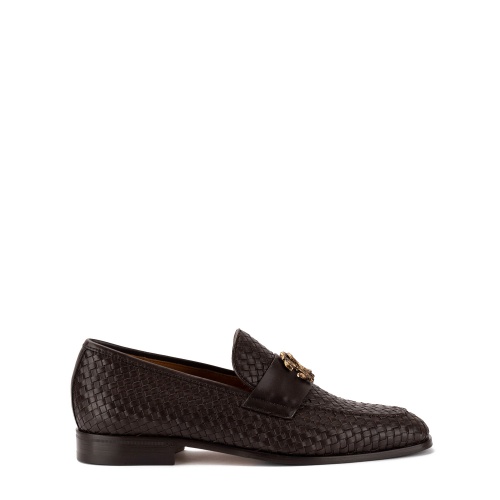 ROBERTO CAVALLI Мъжки кафяви мокасини