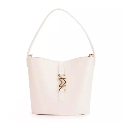 MENGHI Дамска бяла чанта - Pepina MENGHI Дамска бяла чанта