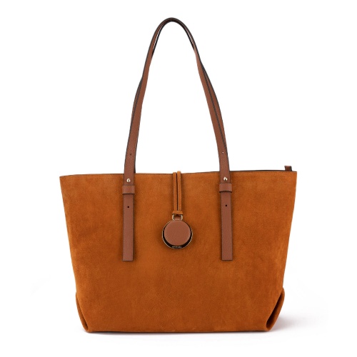 CROMIA Дамска кафява чанта Lucy Shopper