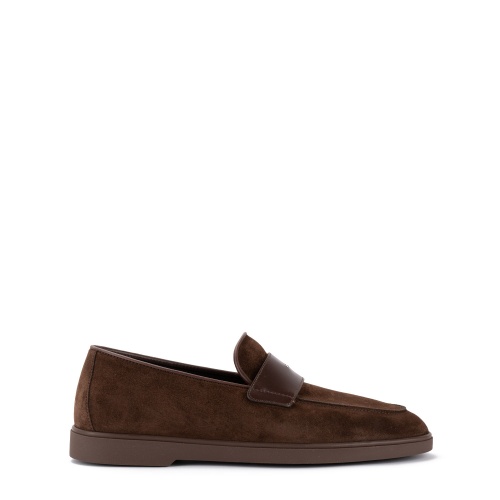 GIUSEPPE ZANOTTI Мъжки кафяви мокасини