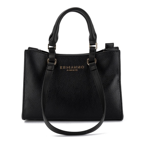 ERMANNO FIRENZE Дамска черна чанта Alessandra