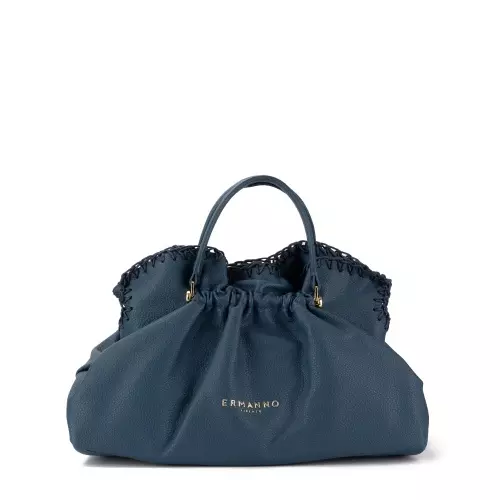ERMANNO FIRENZE Дамска синя чанта Octavia - Pepina ERMANNO FIRENZE Дамска синя чанта Octavia