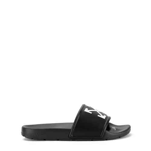 OFF-WHITE Мъжки черни чехли