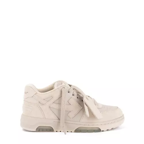 OFF-WHITE Дамски бeжови сникърси Out Of Office