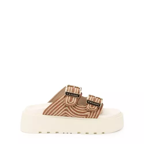 CASADEI Дамски чехли с платформа Thaiti Birki