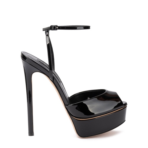 CASADEI Дамски черни сандали Flora