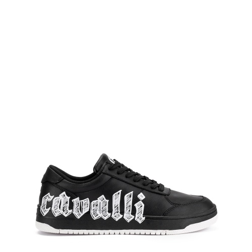 JUST CAVALLI Мъжки черни кецове